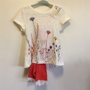 NWT Indigo Soul shirt/leggings/vest set SIZE 2T